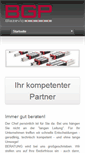 Mobile Screenshot of bgp-blazevic.de