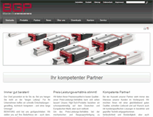 Tablet Screenshot of bgp-blazevic.de